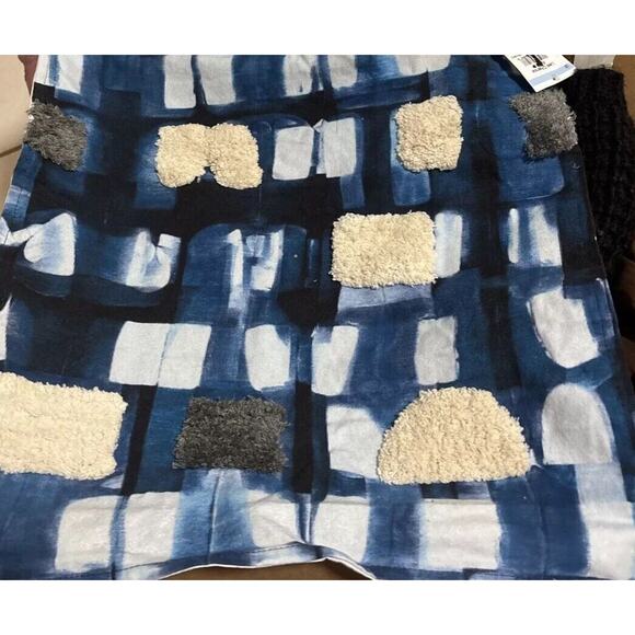 Nautical Nursery Décor, Dyed Cotton Wall Hanging for Boys and Girls, Ocean Bl... - Picture 1 of 5